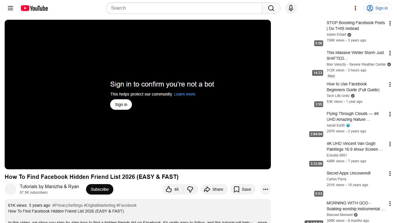 How To Find Facebook Hidden Friend List 2026 (EASY & FAST) - YouTube